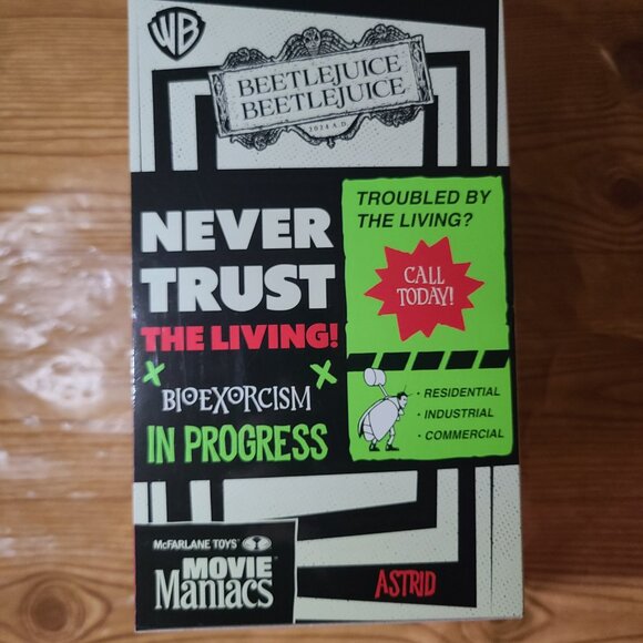 Astrid Jenna Ortega Beetlejuice McFarlane Figure Limited to 4250 (NEW) - Picture 11 of 11